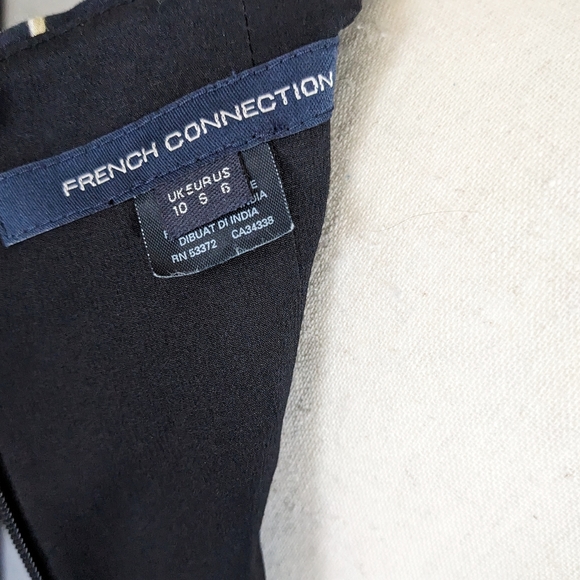 French Connection Women's Dress Floral Batik Japanese Design Size 6 - Picture 11 of 14